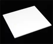 Opaque White Acrylic Plexiglass sheet 1/8" x 5.5" x 5.5" #7508