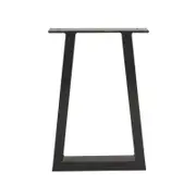 RapidHome 30 x 45 x 6cm Black La Paz Steel Tube Bench Seat Furniture Leg
