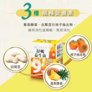 台塑生醫舒暢益生菌30包入/盒+益生菌PLUS隨身包3包/盒-團購優惠