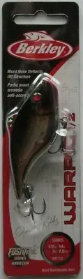 BERKLEY WARPIG Lipless Crankbait - 1/2 Oz. - 3" - Black Silver