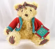 Hallmark Merrily Bear 12 Inch Christmas Teddy Bear Plush Snowman Coat New Tag