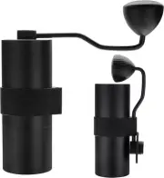 Normcore Manual Coffee Grinder V2, 48.6mm Titanium Ghost Burr for Black