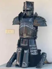 Moria Dwarf Dwarven Steel Armor Suit Full Body Armor With Knight Cuirass Pauldro