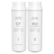 CF+600GPD RO Membrane Water Filter Replacement Set For SimPure Q3-600 RO System