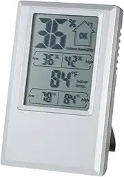 °C/°F Digital Thermometer Hygrometer Indoor Temperature Humidity Meter Max Min Value Comfort Level Display