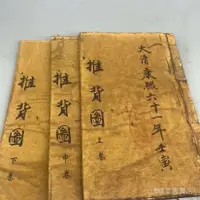 在飛比找蝦皮商城精選優惠-新品下殺推背圖古籍善本古書舊版線裝老式仿古代卷手繪全套家居擺