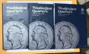 Set of 3 - Whitman Washington Quarters Coin Folders 1932 /1985 - 3 Folders