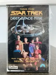 THEME FROM STAR TREK DEEP SPACE NINE 1993 AUDIO CASSETTE TAPE VTG 90S NEW SEALED