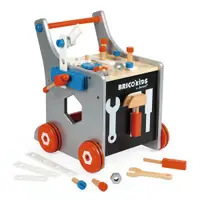 在飛比找蝦皮商城優惠-法國 Janod 小木匠創意玩-磁性工作車【麗兒采家】