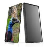 For Samsung Galaxy Note 10+ Plus Case Armour Tough Cover, Cassowary