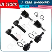For 2005-10 Jeep Commander Grand Cherokee 6Pcs Ball Joint Steering Outer Tie Rod (for: Jeep)