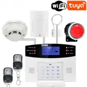 Tuya WIFI Home Alarm System Wireless Wire Detector Security Burglar Smart Home