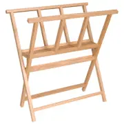 Creative Mark Folding Wood Large Print Display Rack Canvas Art Panel Storage