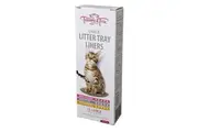 Cat Litter Tray Liners - Large Size - 15 Pack (Trouble & Trix)