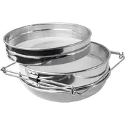 Honey Strainer Filter Stainless Steel Double Sieve