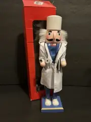 Nutcracker, Doctor, 14 Inch Tall, Holiday Decor, MD, physician, Medical