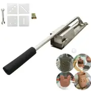 DIY 4 Dies Soft Clay Bar Extruder Mud Molding Machine For Pottery Ceramic