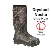 Dryshod NOSHO Men's Camo Boot Size 10 Cold-Conditions Hunting Boot MBM-MH-CM