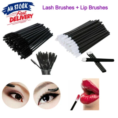 Disposable Mascara Wands Eyelash Brushes Applicator Lash Extension Brush Wand