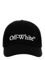 [Off-White] Off-White-Logo Cap Cappelli Bianco/Nero-Uomo M White/Black
