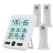 Timloon Digital Temperature and Hygrometer, Outdoor Thermometer, Wireless Temper