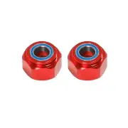 2PCS Upgrade Parts Accessories 12mm Aluminum Alloy Front Wheel Bearing Hexagonal Connector for TAMIYA DT03 1/10 RC Car P