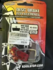 Kool-Stop KS-D293 Resin Disc Brake Pads Avid X0 Trail SRAM Guide Elixir 9/7