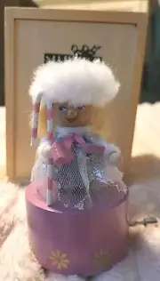 STEINBACH Musical Nutcracker Sugar Plum Fairy w Box Handmade Germany