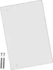 Tofficu Table Acrylic Memo Board Erasable Message Board Notepad Writing Office Supply