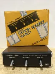 Vintage Realistic Stereo Remote Speaker Switch 3-Way 40-125A Radio Shack NOS