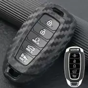 For Hyundai Palisade Elantra 2019 2020 5 Button Key Fob Chain Cover Case Protect