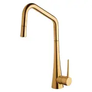 Armando Vicario Tink-D Kitchen Mixer with Pull-Out - Gold