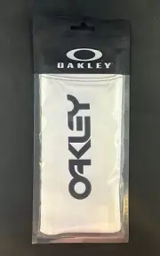 OAKLEY MICRO FIBER STORAGE BAG POUCH (WHITE) *BRAND NEW* IN PACKAGE
