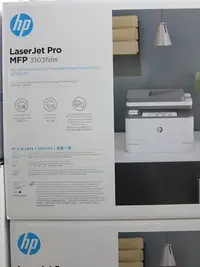 在飛比找Yahoo!奇摩拍賣優惠-HP MFP 3103fdw A4黑白多功能事務機(列印/掃