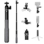 TELESIN 360° Waterproof Selfie Stick 25.75" w Hand Strap Underwater Dive Di
