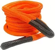 19mm*6m 19800lbs Recovery Rope+2pc Soft Shackle +1pc Storage Bag Automobile Emergency Wild Rescue Power Line Rope Trailer Rope