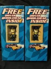 NASCAR Mark Martin (Kraft) & Jeff Burton (velveta) Bobble Heads