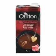 2 X Canton Fondue Broth for Hot-Pot & Cooking Red Wine 1.1L Each-Free Shipping