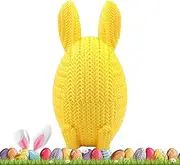 Bunny Shaped Easter Eggs, Cute Rabbit Eggs Easter Basket Stuffers Toy, Creative 3D Printed Spring Decor for Home, Gatherings, Festival