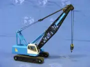 GSW 90093 Hitachi-Sumitomo SCX500 Crawler Crane Lattice Boom 1/50 Die-cast MIB