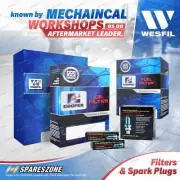 Wesfil Iridium Spark Plugs Filter Kit for Mitsubishi Challenger PA 3.0L 6G72 V6 (for: Mitsubishi)