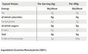 Science-In-Sport SiS Creatine Monohydrate Unflavoured - Red