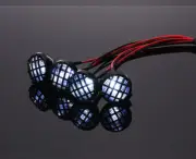 Rc Car 4 Led Lights For Vintage Kyosho Scorpion Optima Tomahawk Javelin Ultima