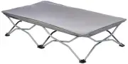 My Cot Portable Travel Bed, Includes Fitted Sheet, Grey, 1 Count Pack of 1