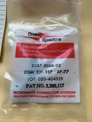 PN# 2037-5008-02, OSM531-3SF - OMNI SPECTRA - CONNECTOR,PLUG,ELECTRICAL