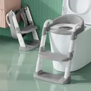 Toilet Potty Training Seat with Step Stool Ladder, Comfortable Safe Potty Sea...