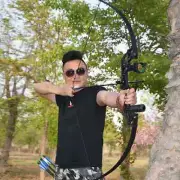 New Straight Draw Bow 30-50 Lbs Powerful Hunting Archery Bow and Arrow Sports