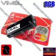 Voice Recorder Listening Device 8GB Vimel Audio Voice Activated Spy Hidden