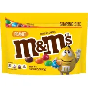 Mars PNT-SML M&m Peanut 10.7oz Easy Seal Bag (pntsml)