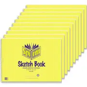 Spirax 533 Sketch Book Spiral Bound Genuine Drawing Cartridge 40 Page A3 Pack 10